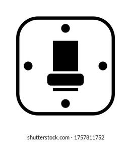 Turn Off  icon or logo isolated sign symbol vector illustration - high quality black style vector icons
