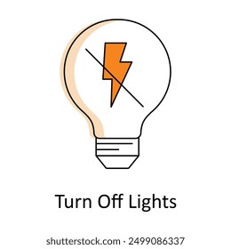 Guardar Apague las luces a la energía, consejos de conservación de energía, hábitos de iluminación ecológicos.