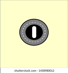 turn off and turn on the icon vector