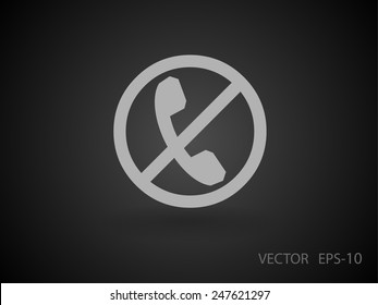 turn off phone icon