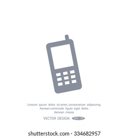 turn off phone vector icon