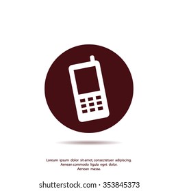 turn off phone vector icon