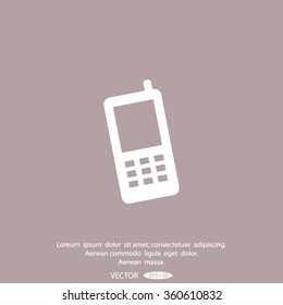 turn off phone vector icon