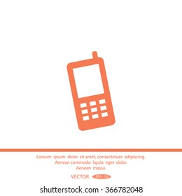 turn off phone vector icon