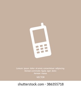 turn off phone vector icon