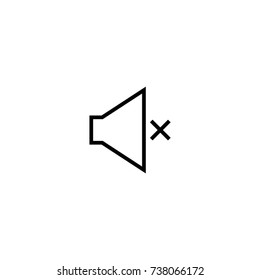 turn off the sound icon
