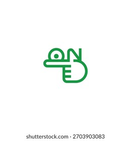 Ative o design do logotipo do botão liga/desliga.