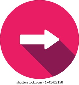 turn right icon ,vector illustration