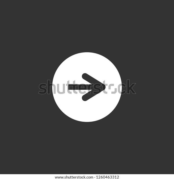 turn right icon vector. turn right\
sign on black background. turn right icon for web and\
app