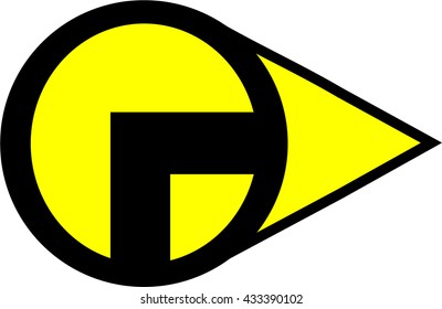 Turn right sign