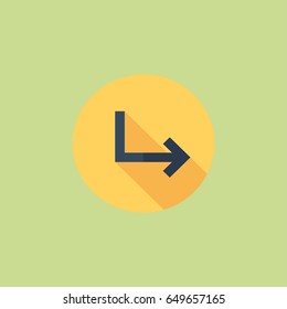 turn right sign