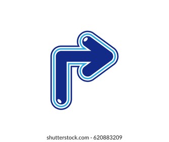 turn right symbol
