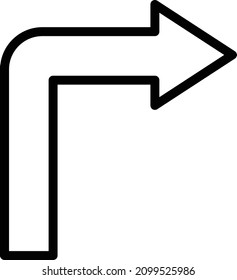 Ilustración de diseño de iconos vectores a la derecha