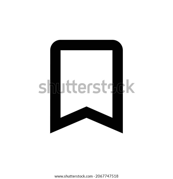 turned in not Icon. Flat style design\
isolated on white background. Vector\
illustration