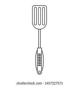 Turner barbecue and kitchen utensil isolated vector illustration graphic design