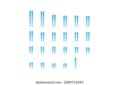 Turner Syndrome Science Design. Vector Illustration.