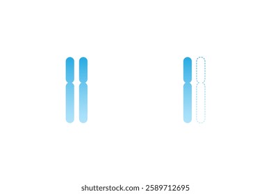 Turner Syndrome Science Design. Vector Illustration.