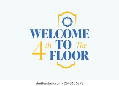 Turning 40 years old modern logo design inspiration for women with yellow and blue color