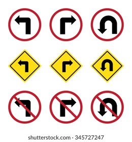 Turning Traffic Signs