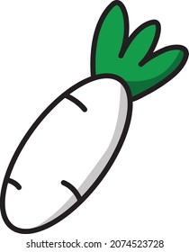 Turnip design for your project.
This file is editable. (eps's file)