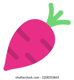 Turnip, an edible root rich in fibers.