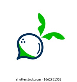 turnip icon fruit and vegetable
