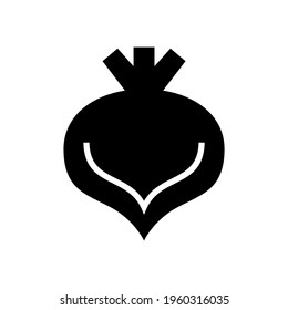 turnip icon or logo isolated sign symbol vector illustration - high quality black style vector icons
