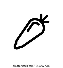 turnip icon or logo isolated sign symbol vector illustration - high quality black style vector icons
