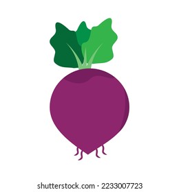 símbolo de la plantilla de icono de turnip