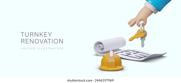 Turnkey renovation. Professional repair, home master