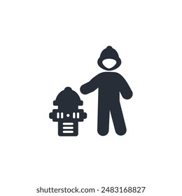 Einschaltgetriebesymbol. Vektorgrafik.Editierbarer Strich.Lineares Stilzeichen zur Verwendung Webdesign,Logo.Symboldarstellung.