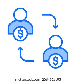 Turnover Icon Element For Design