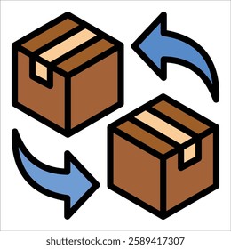 Turnover Icon Element For Design