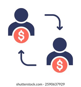 Turnover Icon Element For Design