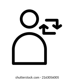 turnover icon or logo isolated sign symbol vector illustration - high quality black style vector icons
