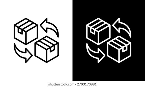 Turnover With Icon Set Design