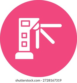 Turnstiles Vector Icon Design Illustration