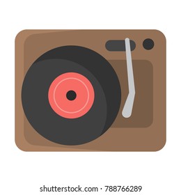 Turntable color flat
