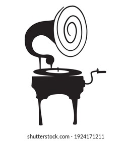 diseño gráfico giratorio ilustración vectorial, dibujo de tatuajes artísticos, icono, dibujar a mano, usar en impresión