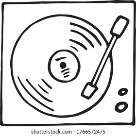 5,210 Vintage record player drawing Images, Stock Photos & Vectors ...