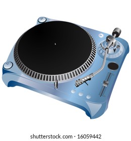 turntable (high quality illustration)