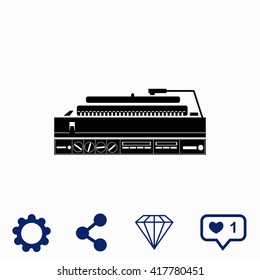 Turntable icon.