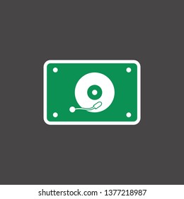 turntable icon for play disc