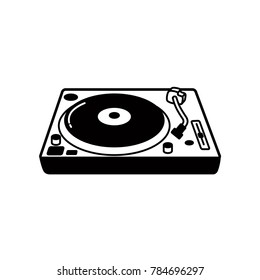 Turntable Icon Vector