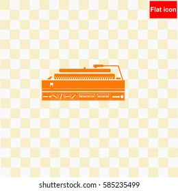 Turntable  icon Vector design.