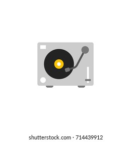 Turntable Icon Vector Isolated