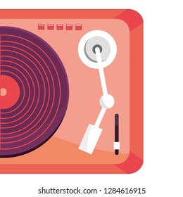 turntable isolated icon