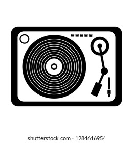 turntable isolated icon