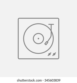 Drehbares Zeilensymbol für Web-, Mobil- und Infografiken. Vektorgrafik, dunkelgraues Symbol einzeln auf hellgrauem Hintergrund.