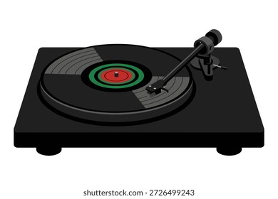 Tocadiscos, reproductor de discos, disco de vinilo, música, audio, retro, vintage, sonido